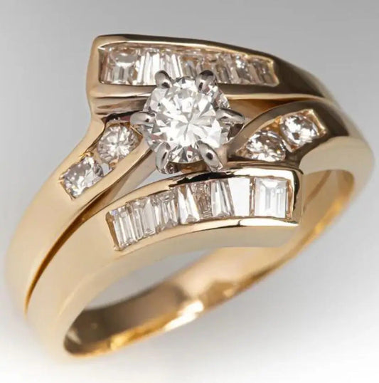 Vintage Handmade Gold Ring