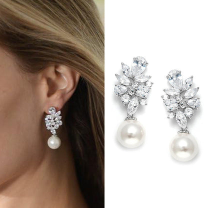 Delicate Artisan Pearl Earring