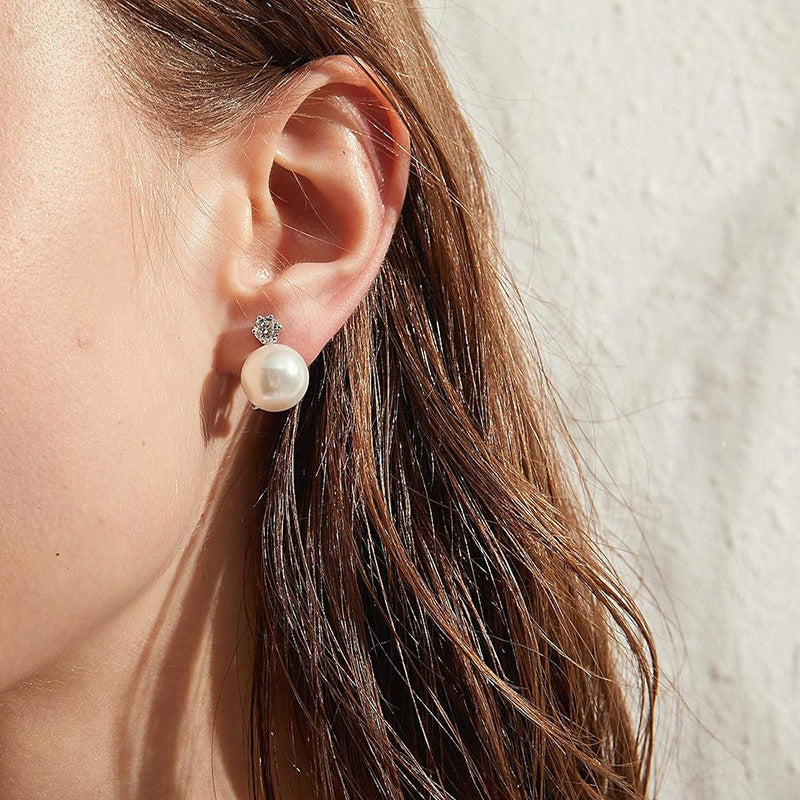 Vintage Handmade Pearl Earring