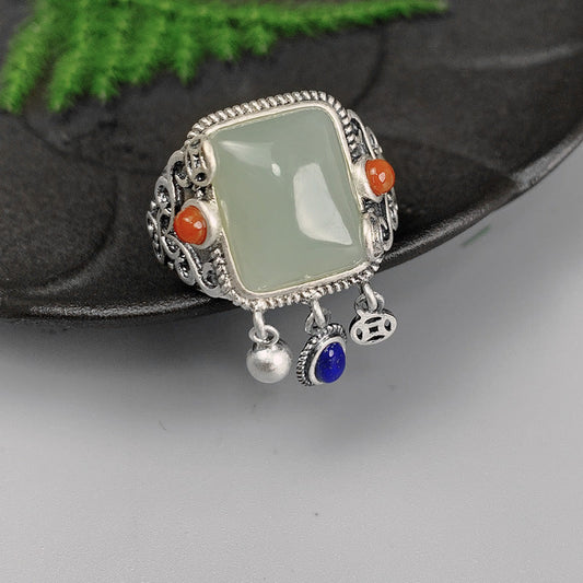 Beautiful Silver Ring with Unique Style