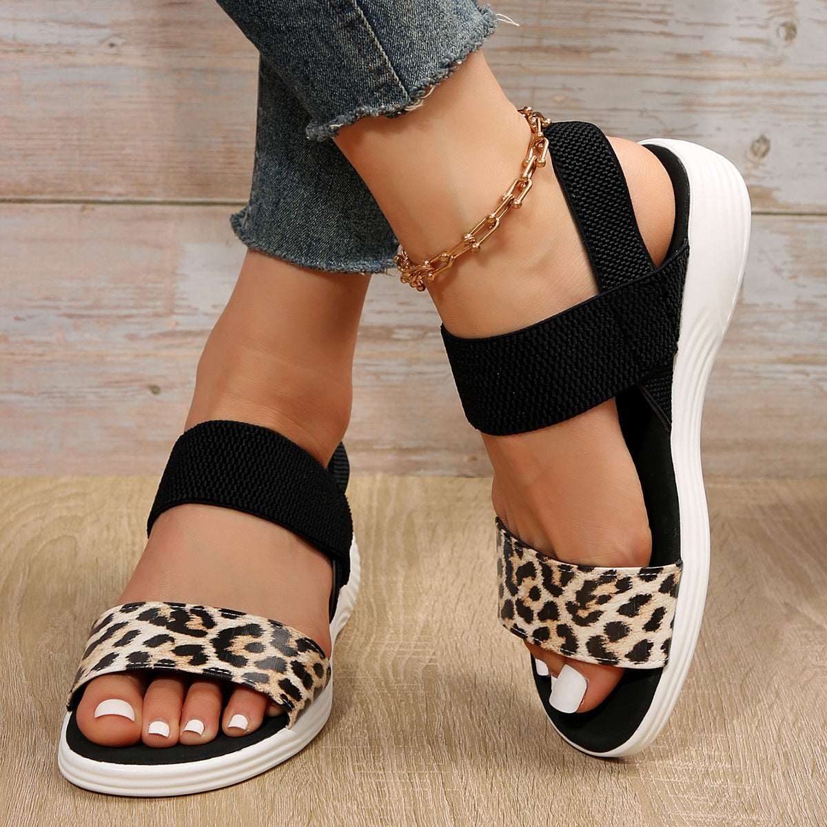 Classic Orthopedic Sandals with Timeless Style