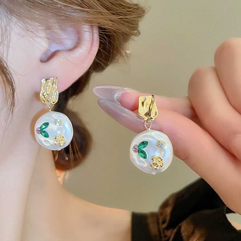 Vintage Handmade Pearl Earring