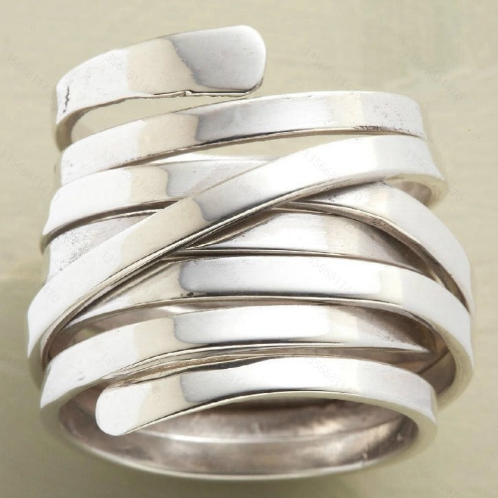 Beautiful Silver Ring with Unique Style