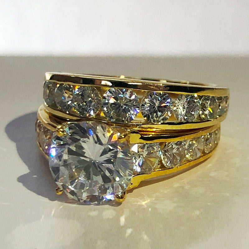 Delicate Artisan Gold Ring
