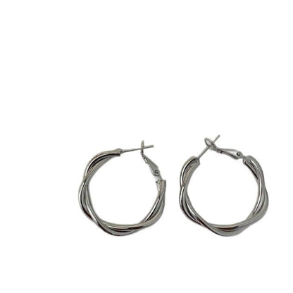 Beautiful Silver Earring with Unique Style
