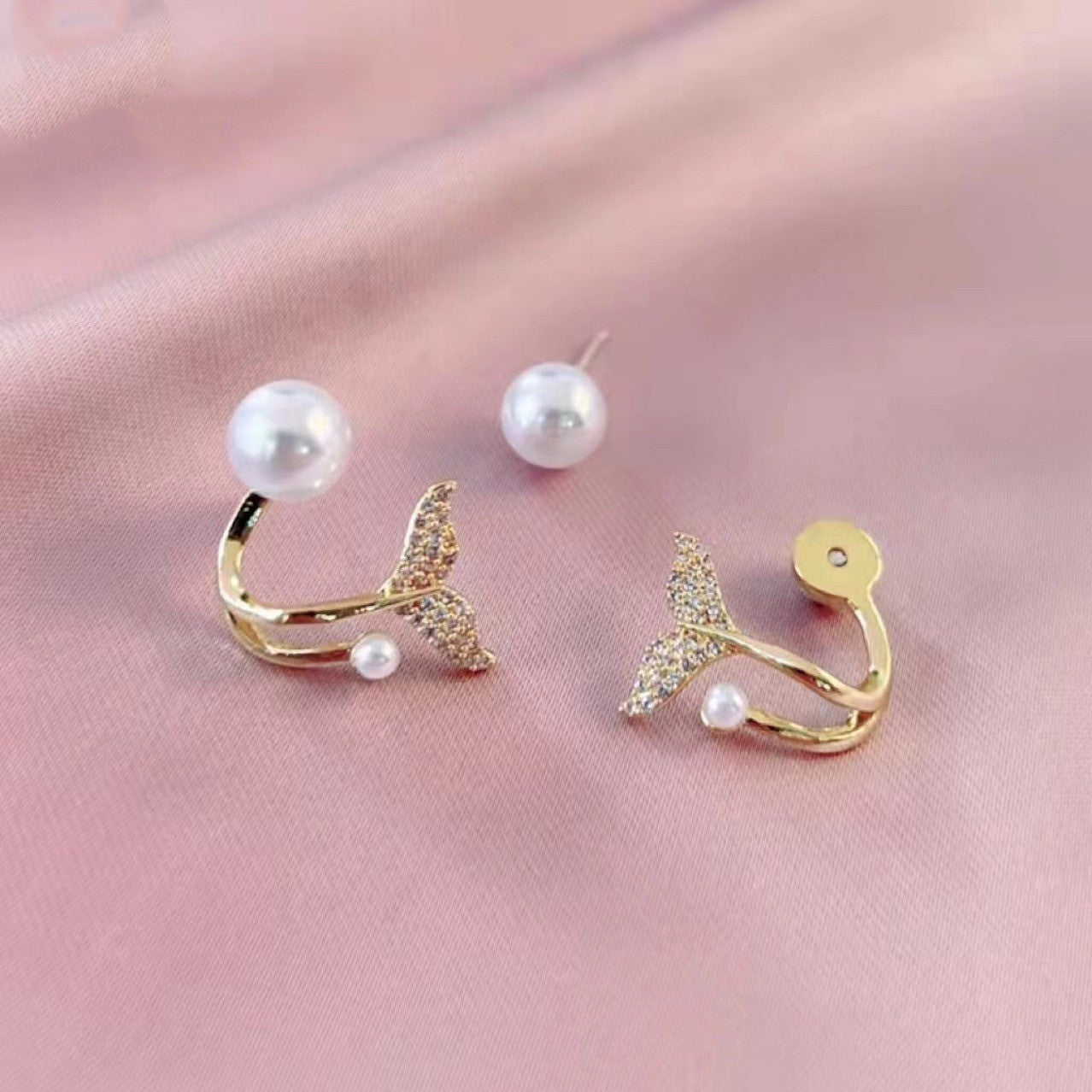 Vintage Handmade Pearl Earring
