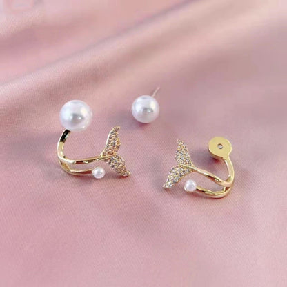 Vintage Handmade Pearl Earring