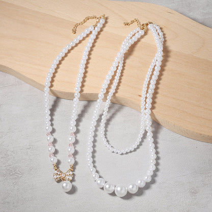 Vintage Handmade Pearl Necklace