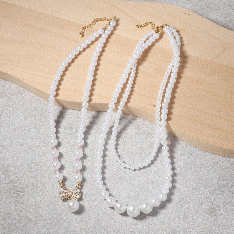 Vintage Handmade Pearl Necklace