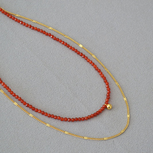 Delicate Artisan Gold Necklace