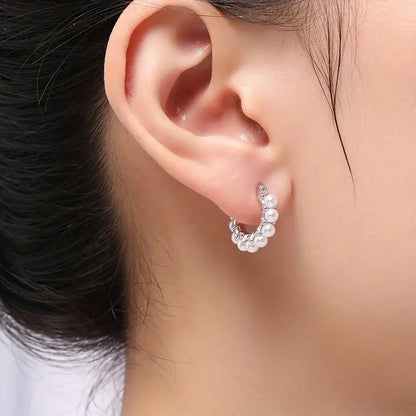 Beautiful Pearl Earring with Unique Style
