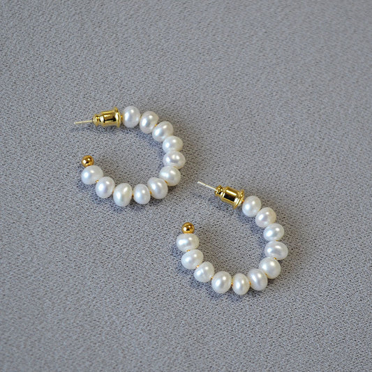 Vintage Handmade Silver Earring