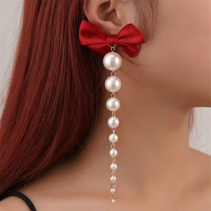 Delicate Artisan Pearl Earring