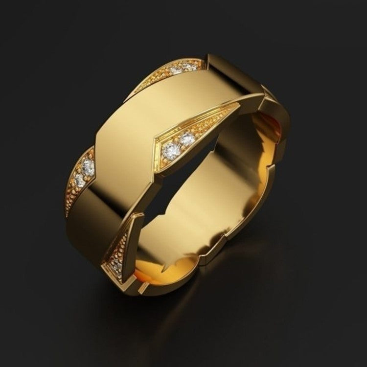 Romantic Gold Ring for Special Moments
