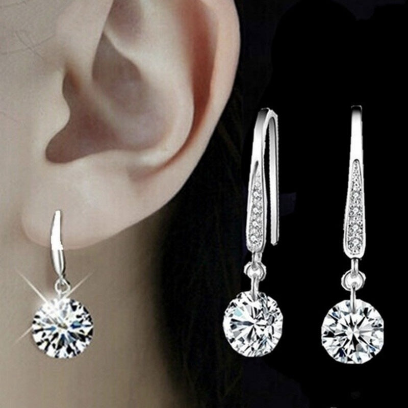 Vintage Handmade Silver Earring