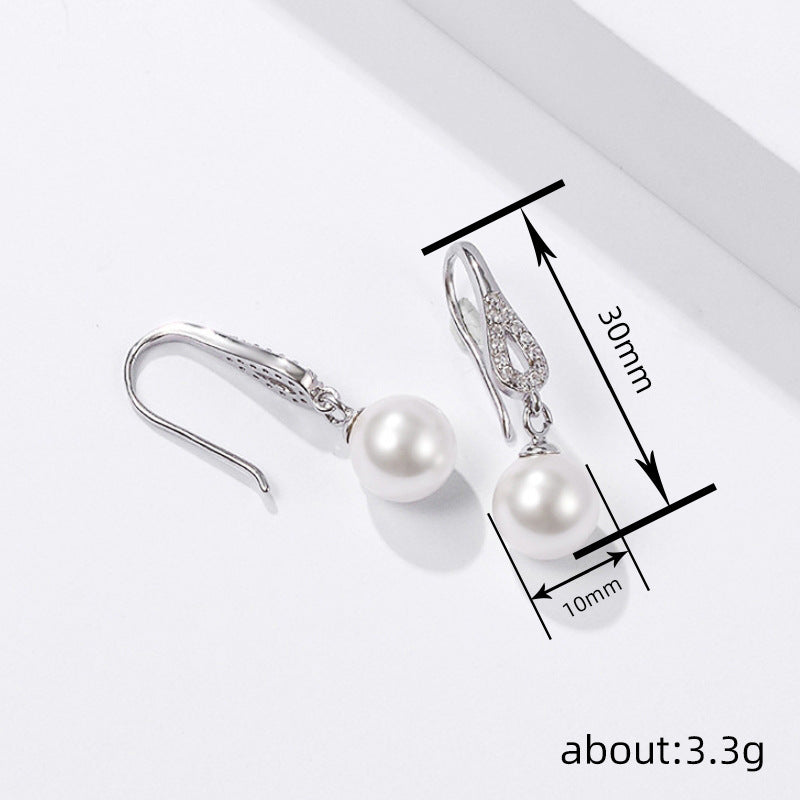 Delicate Artisan Pearl Earring