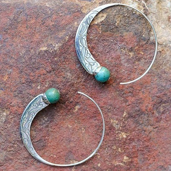 Beautiful Silver Earring with Unique Style