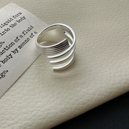 Delicate Artisan Silver Ring