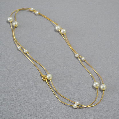Beautiful Pearl Necklace with Unique Style