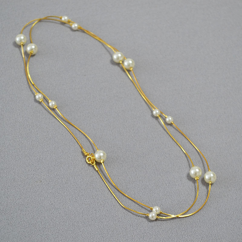 Beautiful Pearl Necklace with Unique Style