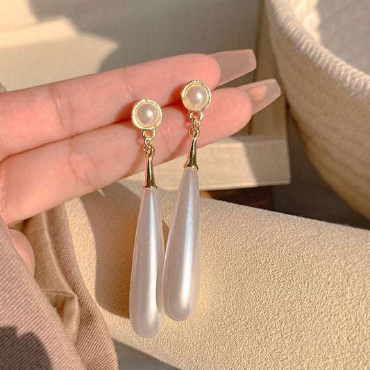 Delicate Artisan Pearl Earring