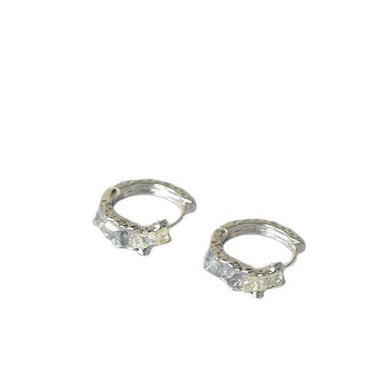 Delicate Artisan Silver Earring