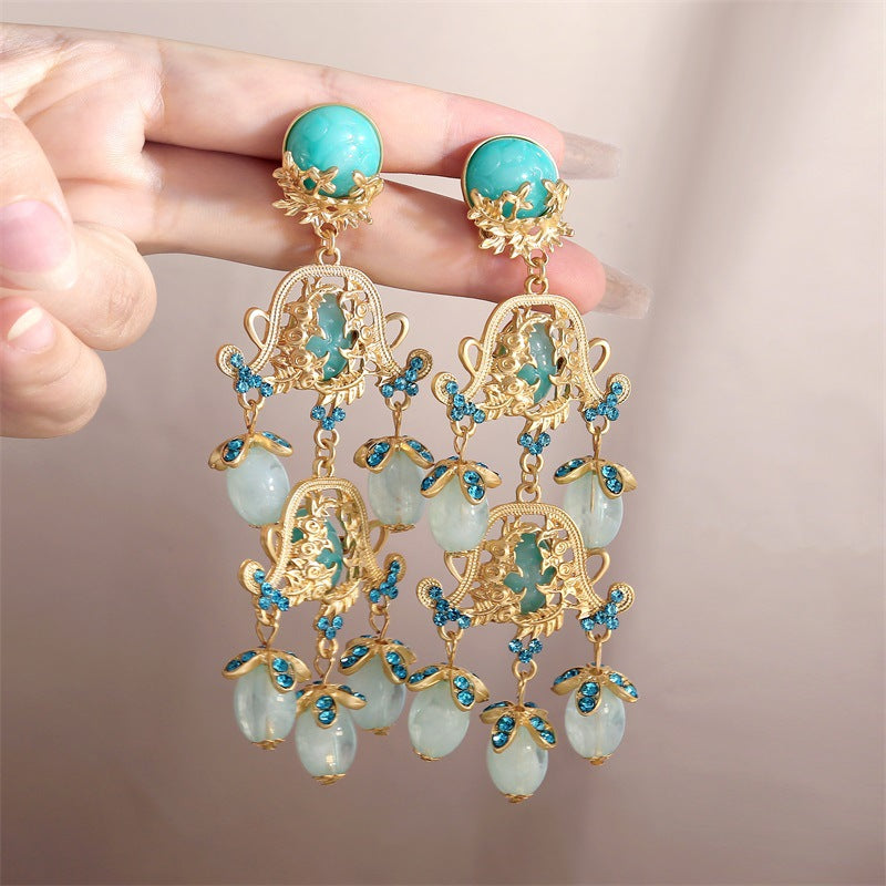 Delicate Artisan Pearl Earring