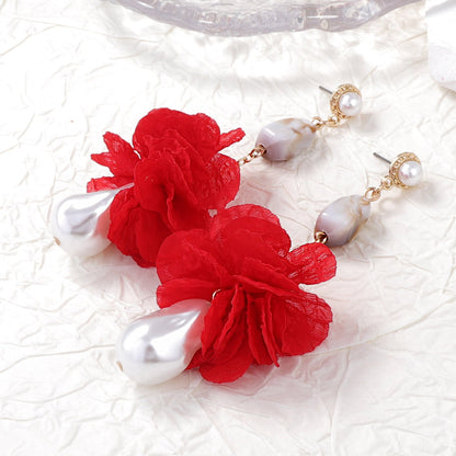 Beautiful Pearl Earring with Unique Style