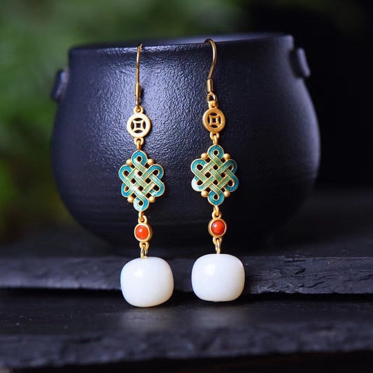Delicate Artisan Silver Earring