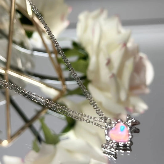 Beautiful Silver Necklace with Unique Style