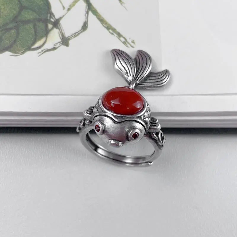 Delicate Artisan Silver Ring