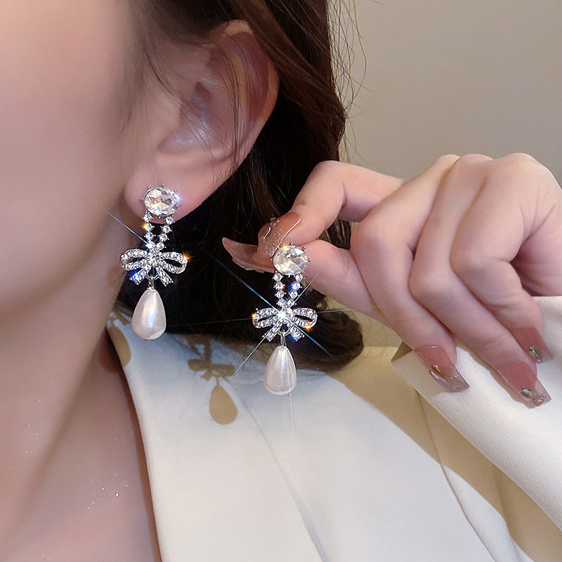 Delicate Artisan Pearl Earring