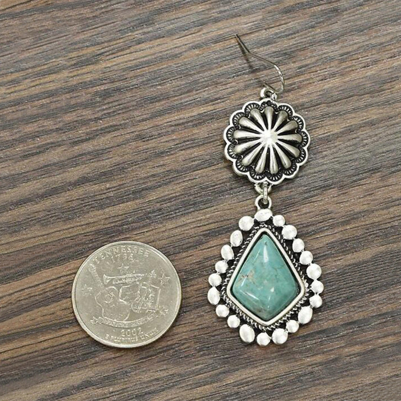 Vintage Handmade Silver Earring
