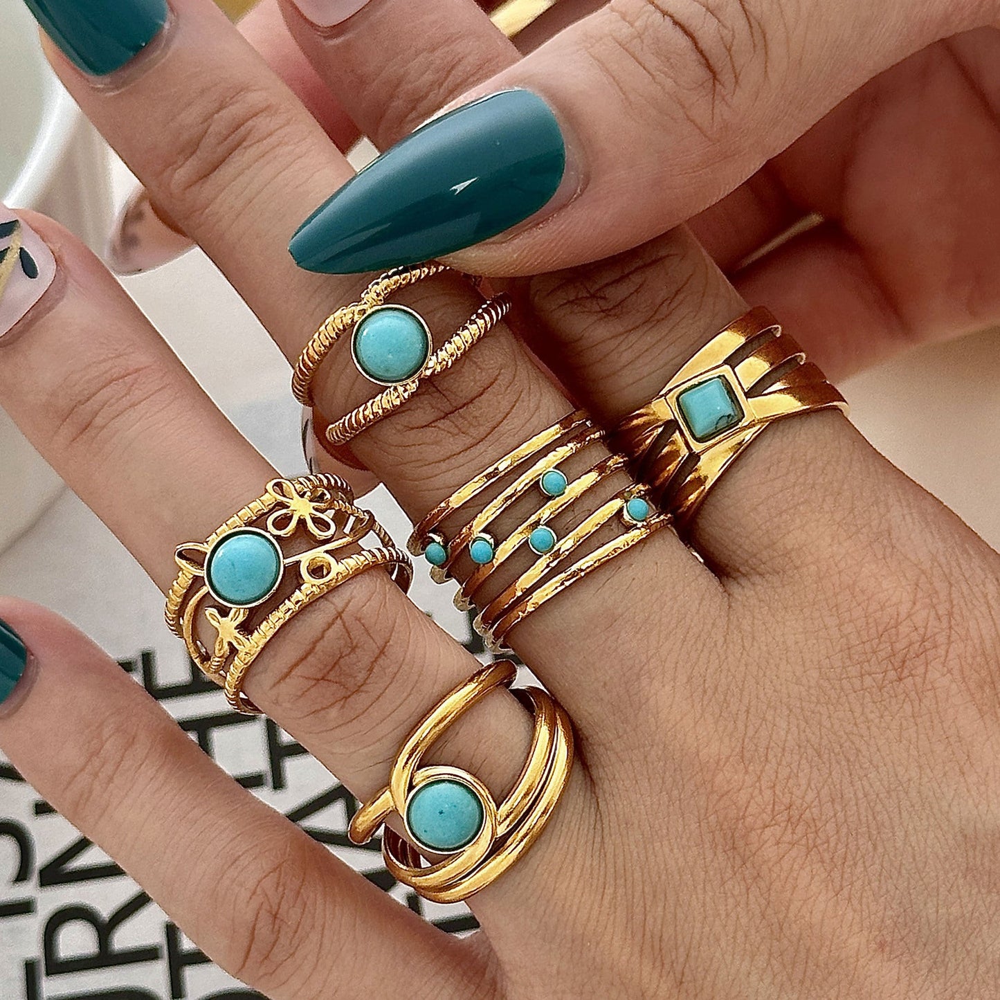 Beautiful Gold Ring with Unique Style