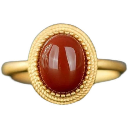 Delicate Artisan Gold Ring