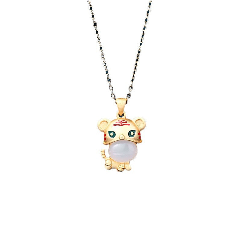 Delicate Artisan Gold Necklace