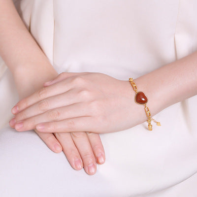 Vintage Handmade Gold Bracelet
