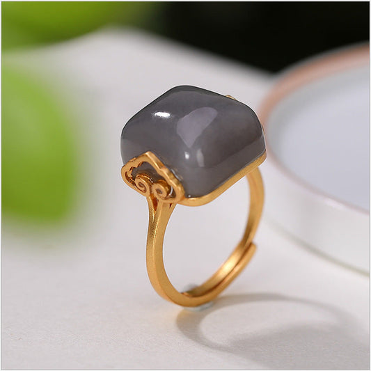 Delicate Artisan Silver Ring
