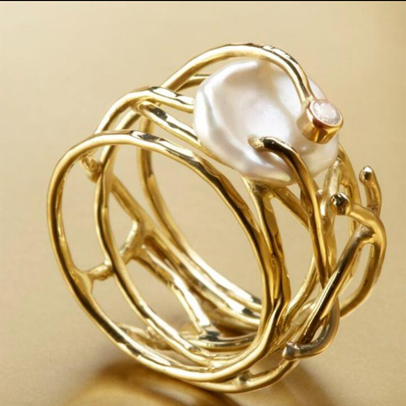 Charming Pearl Ring for Any Occasion