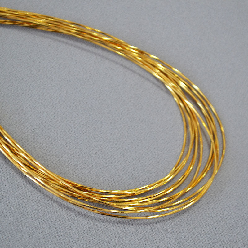 Delicate Artisan Gold Necklace