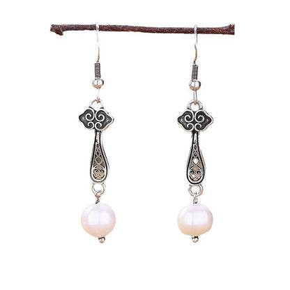 Vintage Handmade Silver Earring