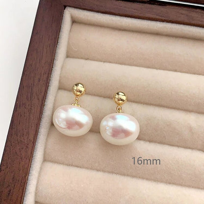 Delicate Artisan Pearl Earring