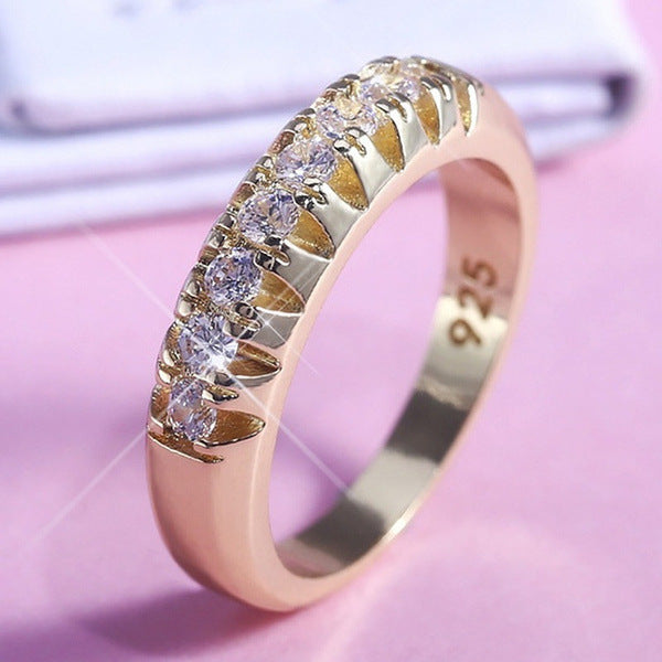 Delicate Artisan Gold Ring