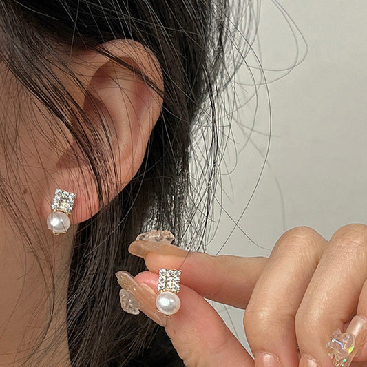 Delicate Artisan Pearl Earring