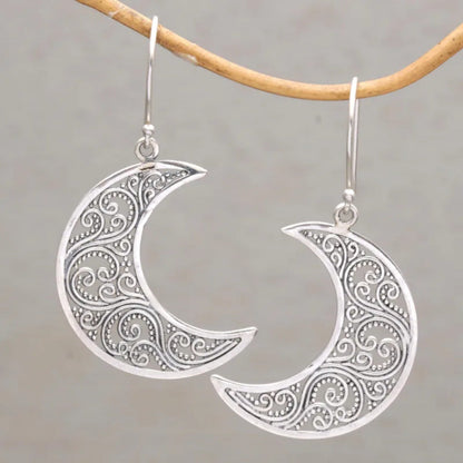 Delicate Artisan Silver Earring
