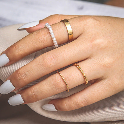 Classic Pearl Ring with Timeless Appeal