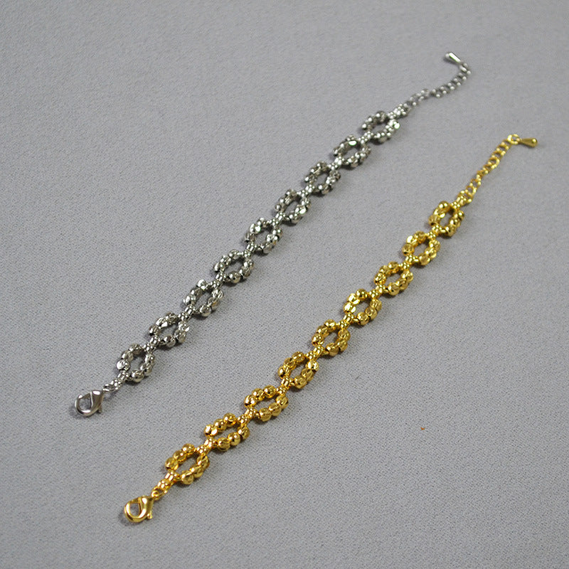 Delicate Artisan Gold Bracelet