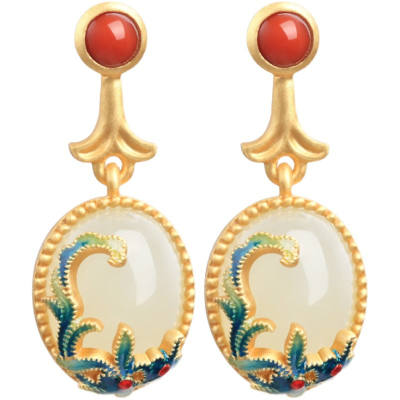 Beautiful Gold Earring with Unique Style