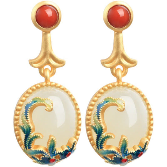 Beautiful Gold Earring with Unique Style