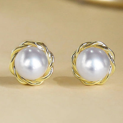 Vintage Handmade Pearl Earring